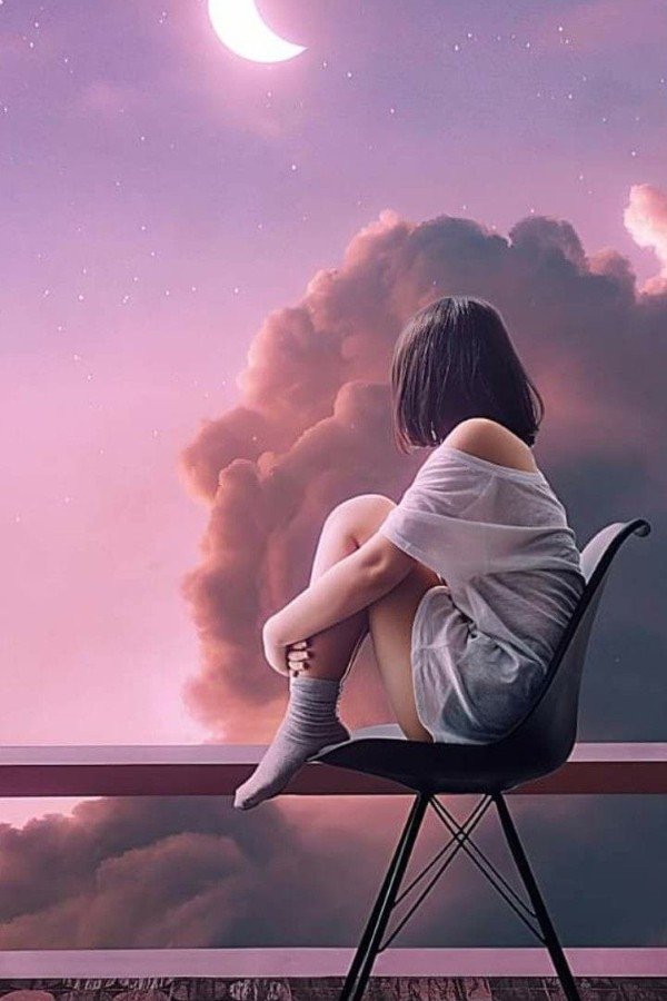 alone sad girl dp for facebook 25