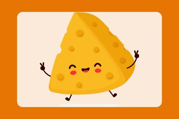 7+ cool ideas for how to draw cheese with fun details