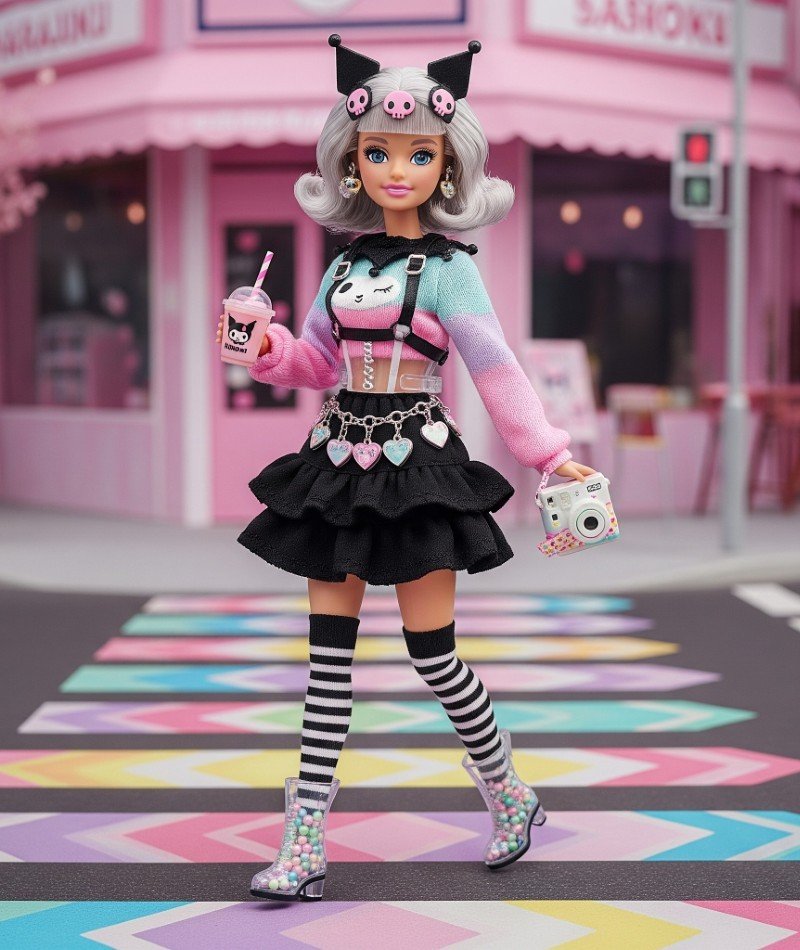 cute barbie doll dp​