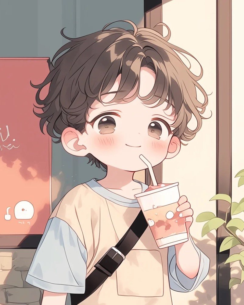 cute cartoon boy dp 23