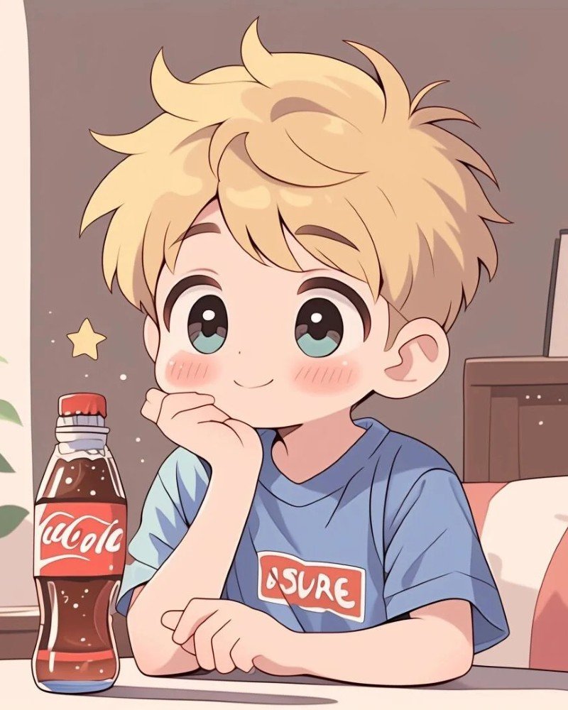cute cartoon boy dp 33