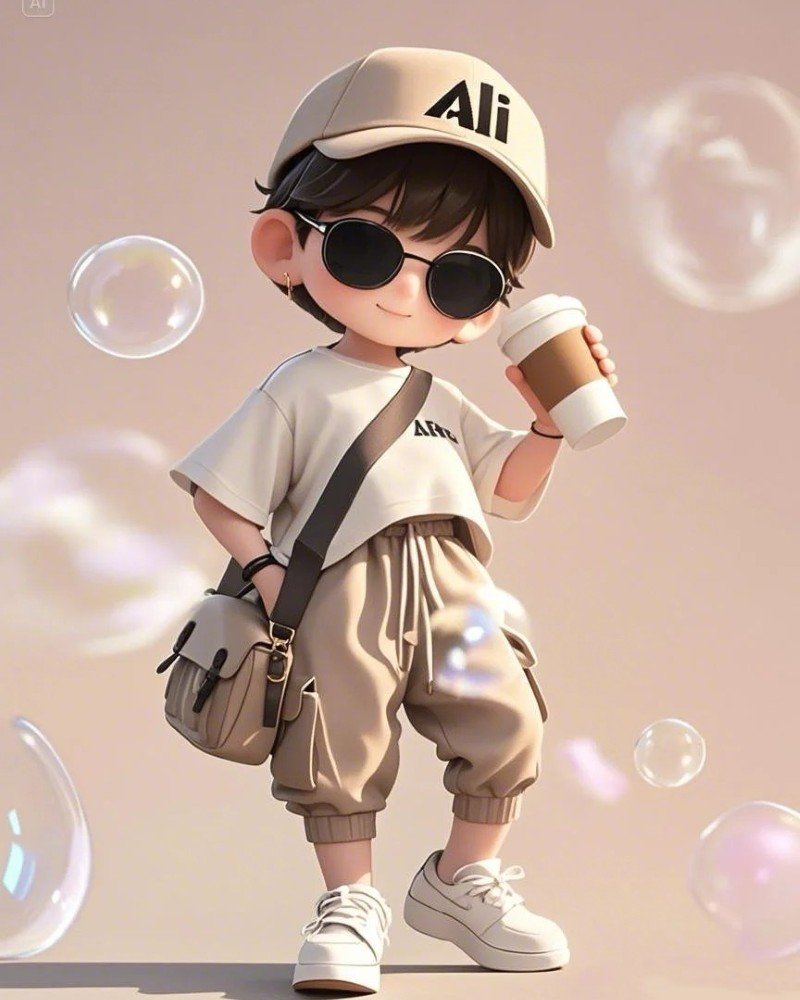 cute cartoon boy dp 39