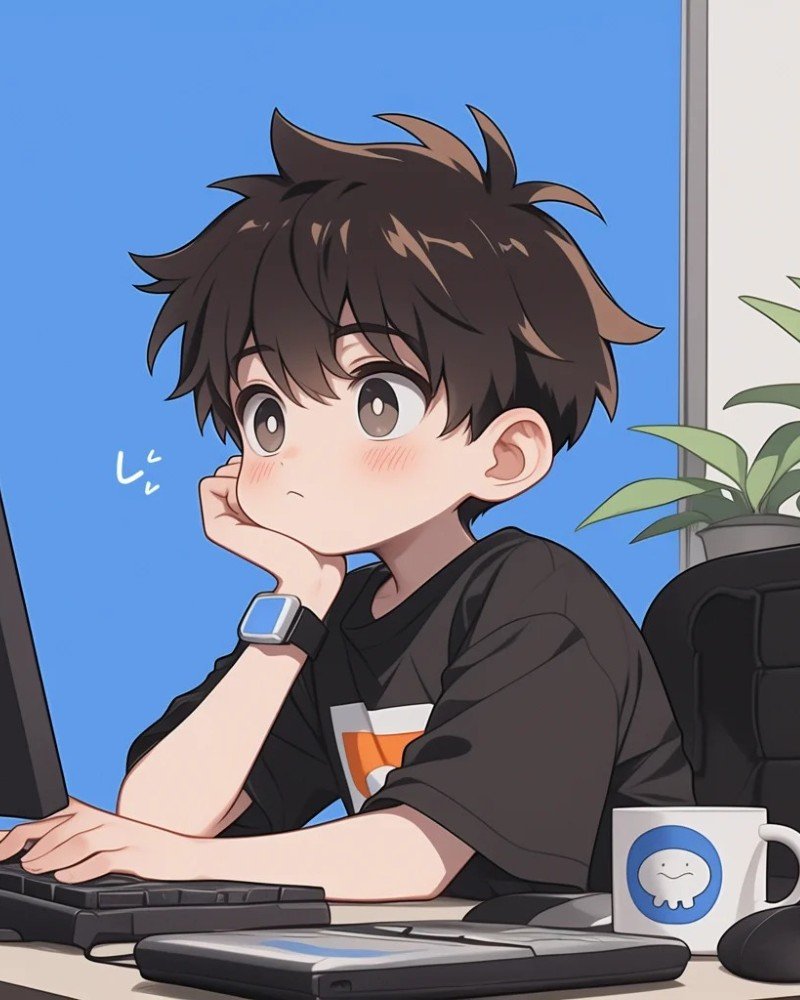 cute cartoon boy dp 42