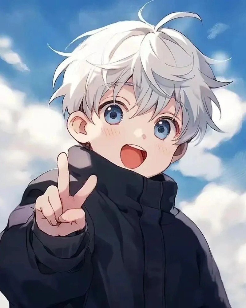 cute cartoon boy dp 43