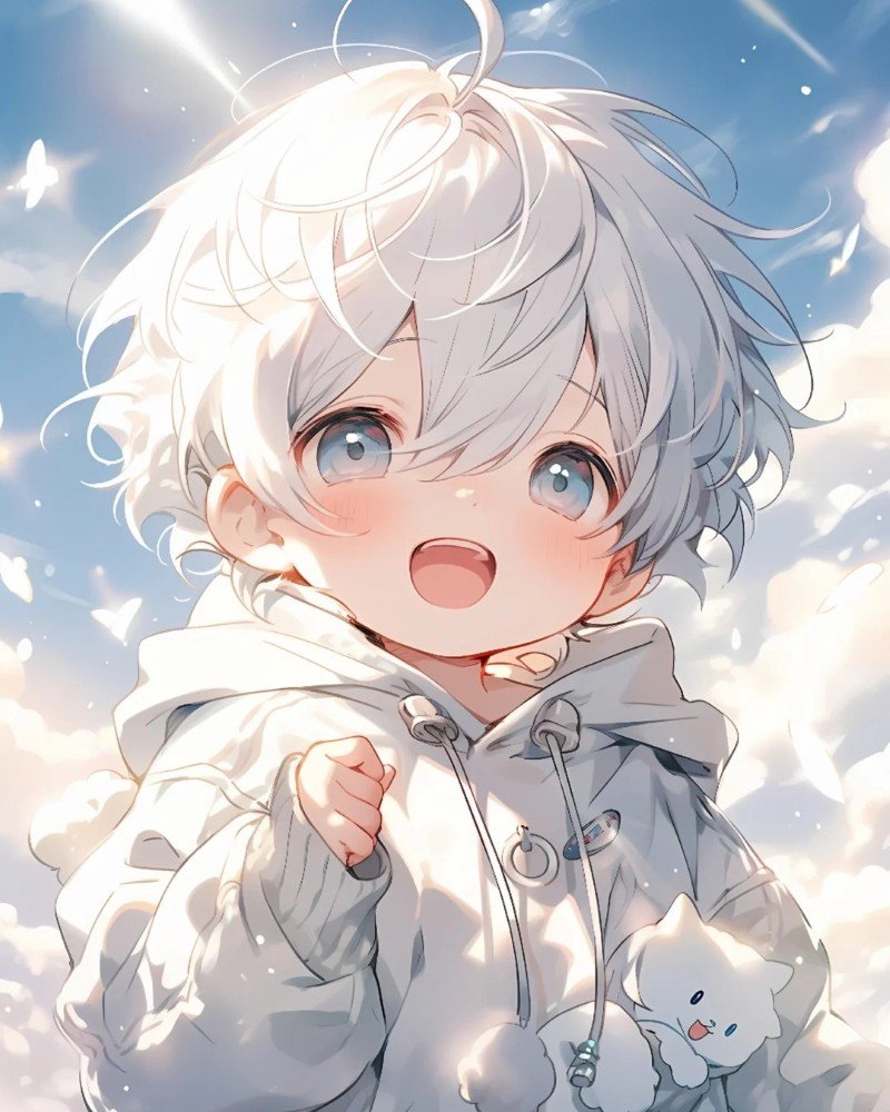 cute cartoon boy dp 6