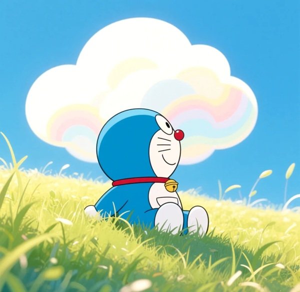 cute doraemon dp 23