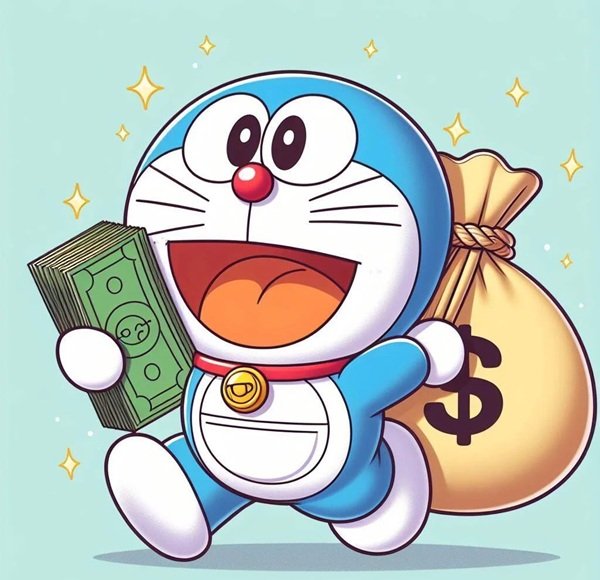 cute doraemon dp 24