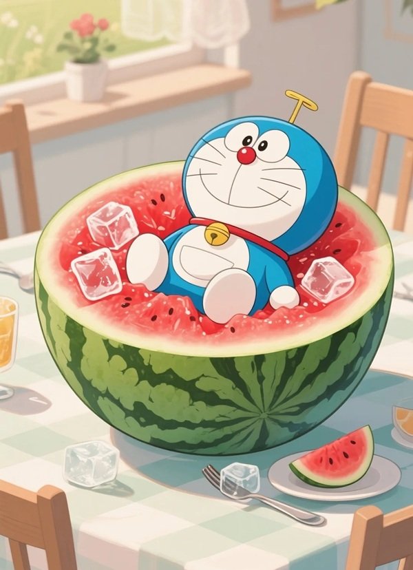cute doraemon dp 26