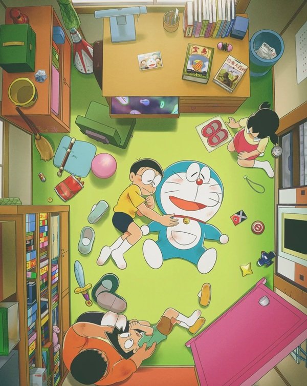 cute doraemon dp 30
