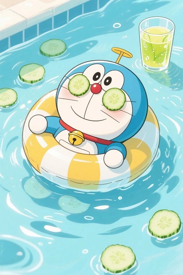 cute doraemon dp 8