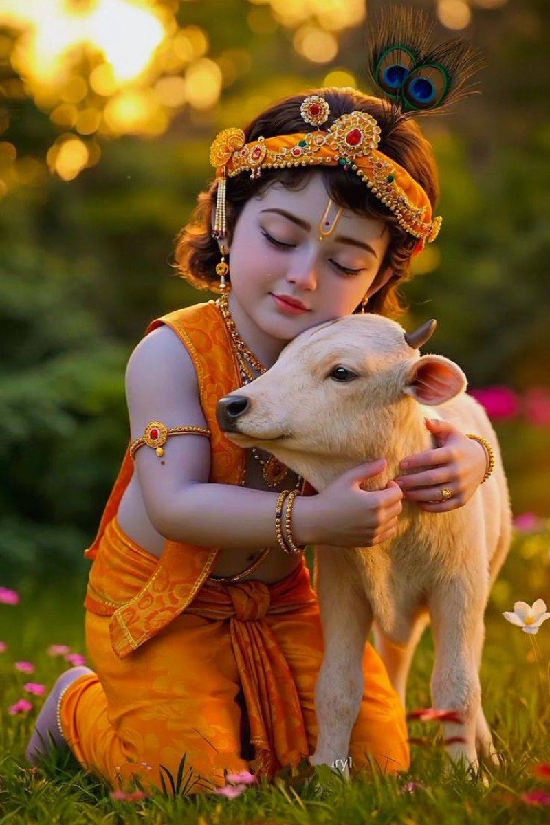 cute krishna dp for whatsapp 13