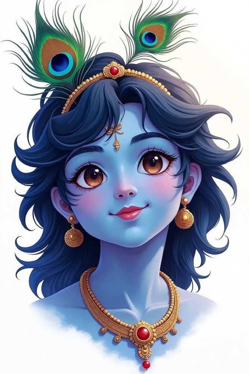 cute krishna dp for whatsapp 16