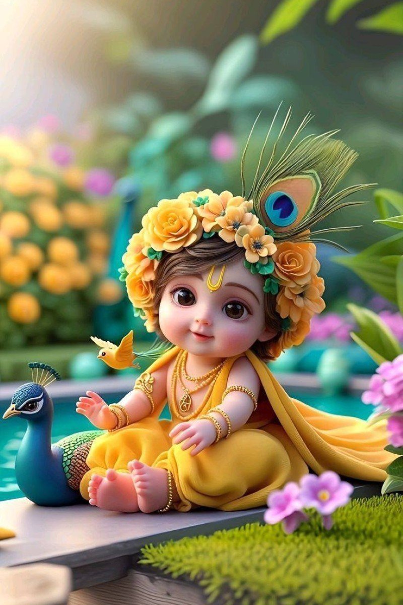 cute krishna dp for whatsapp17