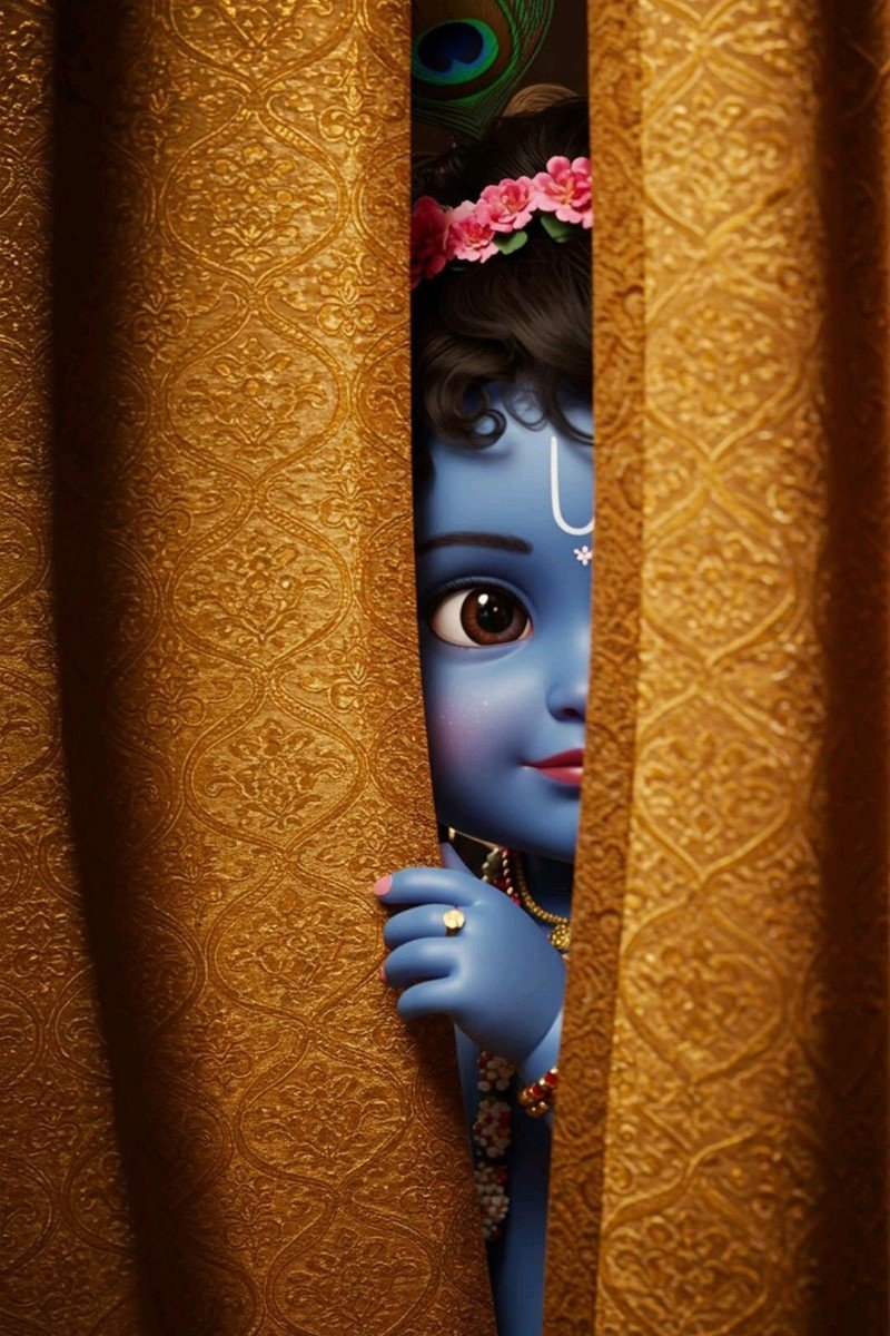cute krishna dp for whatsapp 18