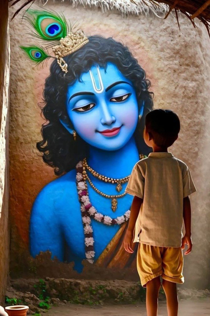 cute krishna dp for whatsapp 19