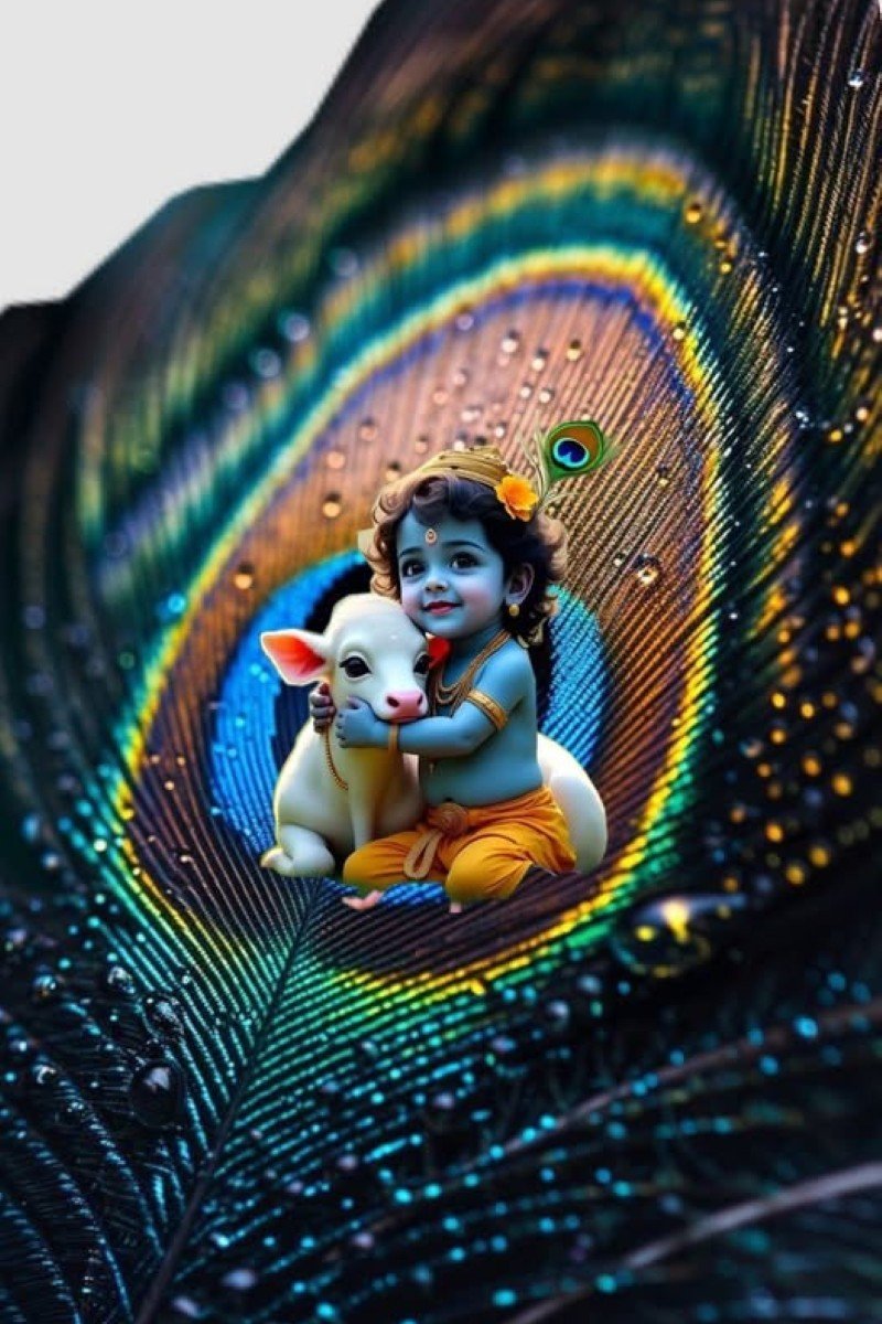 cute krishna dp for whatsapp 23