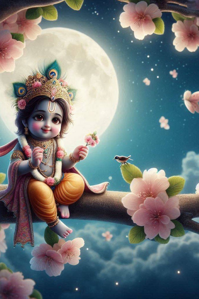 cute krishna dp for whatsapp4