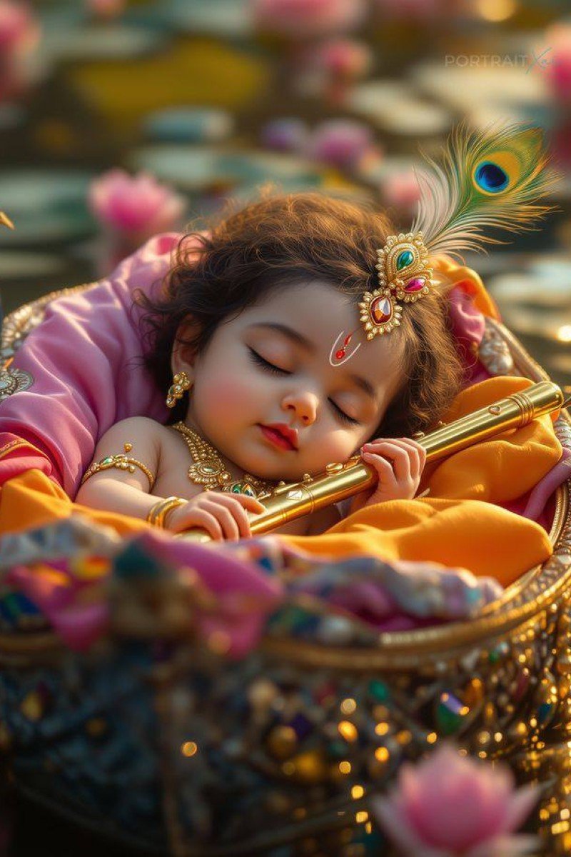 cute krishna dp for whatsapp 6