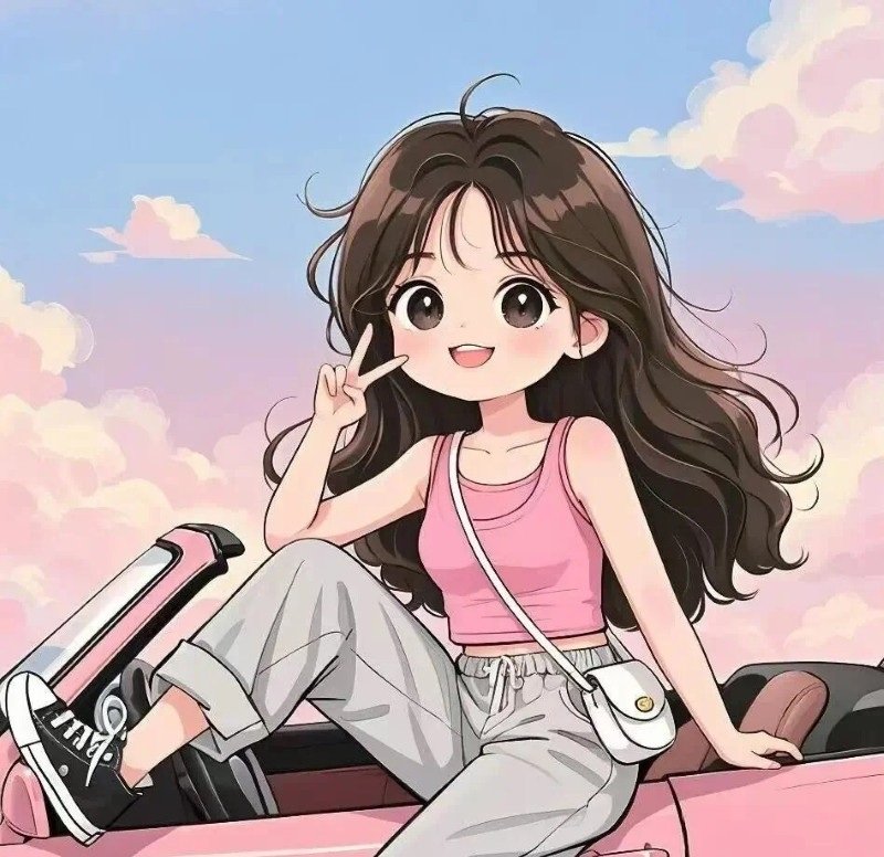 cute love couple dp for instagram cartoon 11