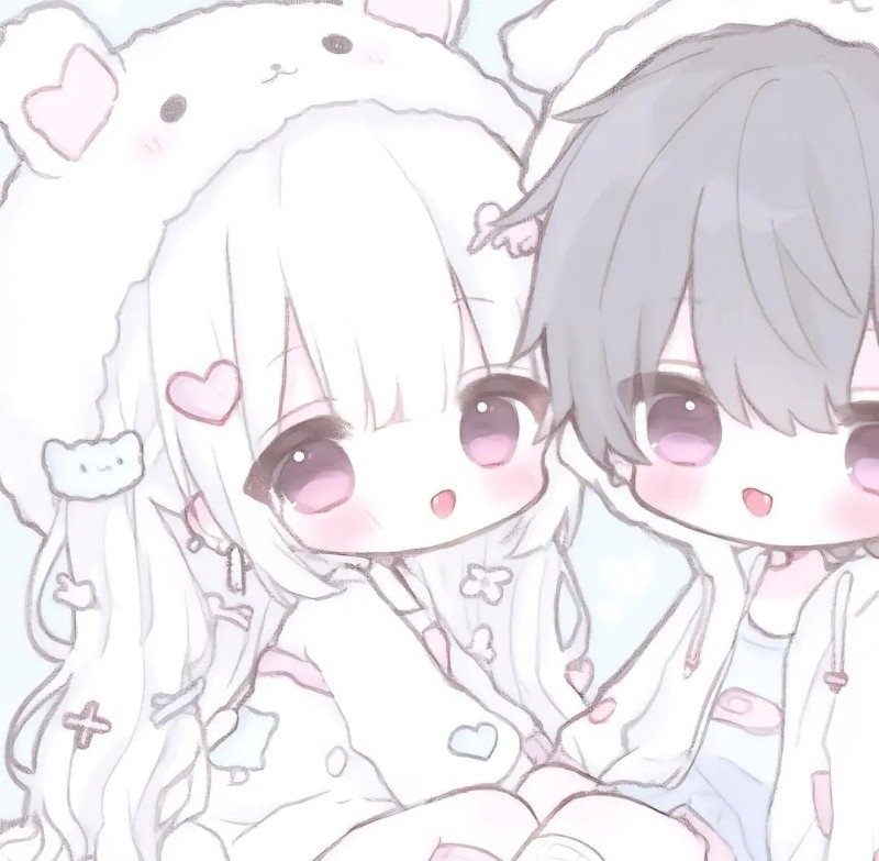 cute love couple dp for instagram cartoon 21