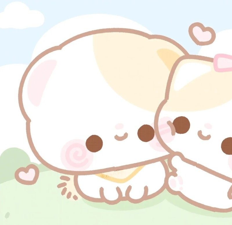 cute love couple dp for instagram cartoon 41
