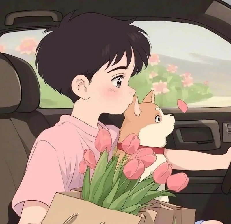 cute love couple dp for instagram cartoon 46