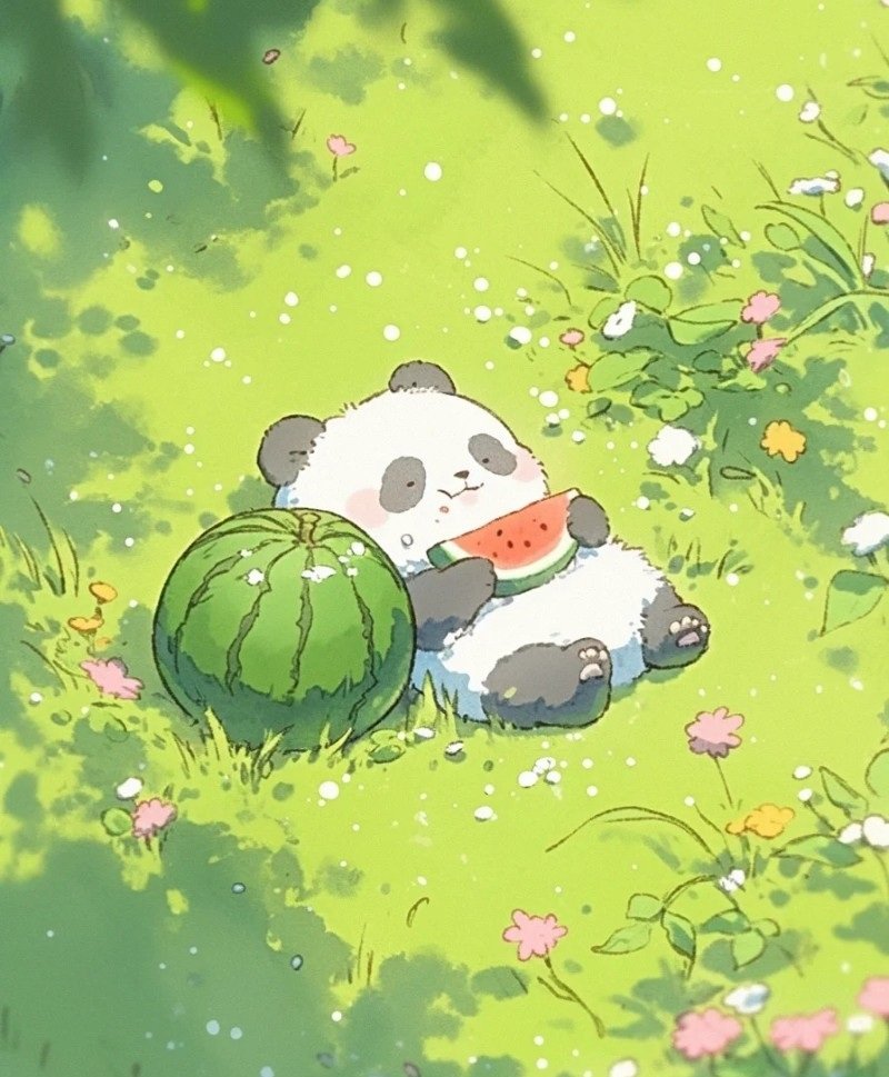 cute panda dp 14