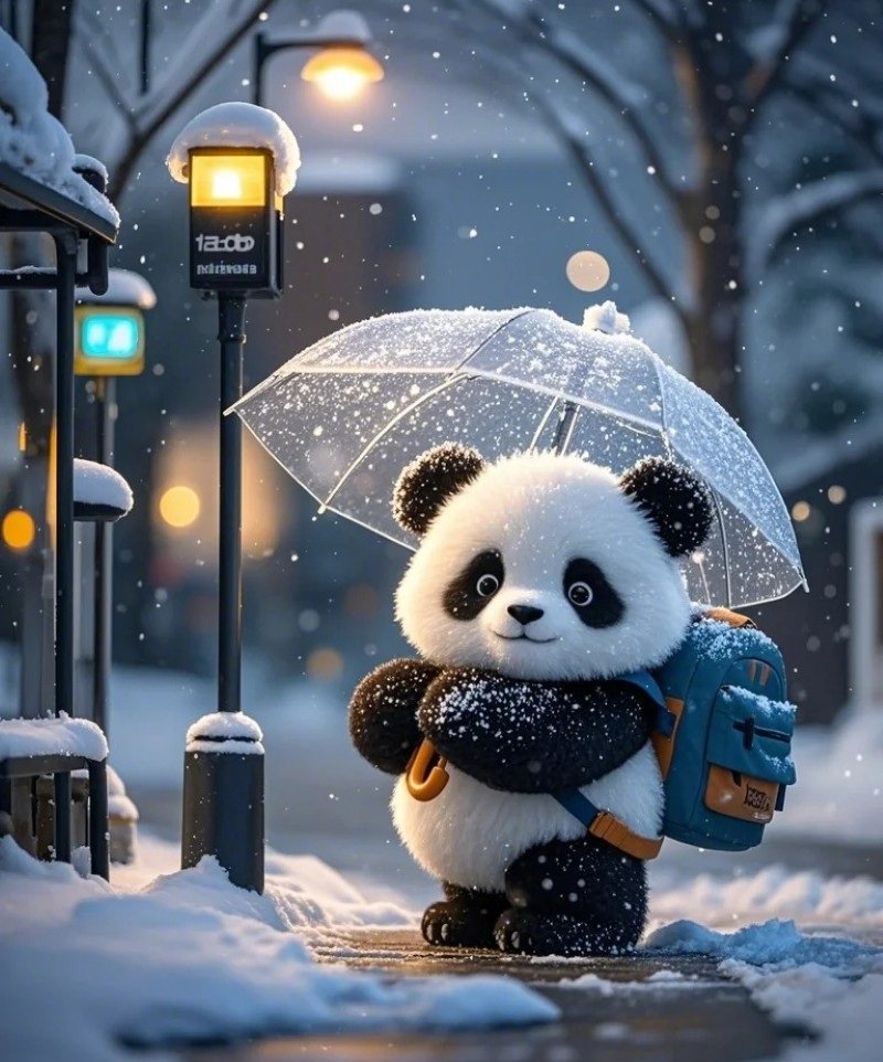 cute panda dp 21