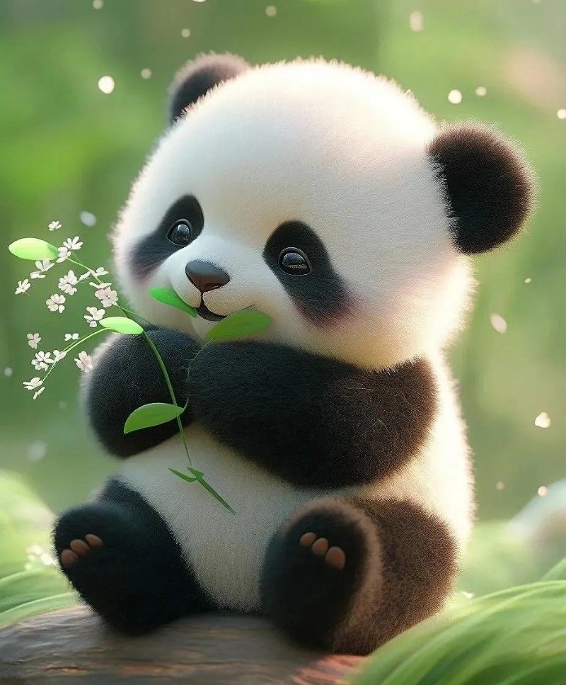 cute panda dp 23
