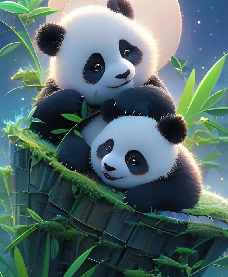 cute panda dp 34