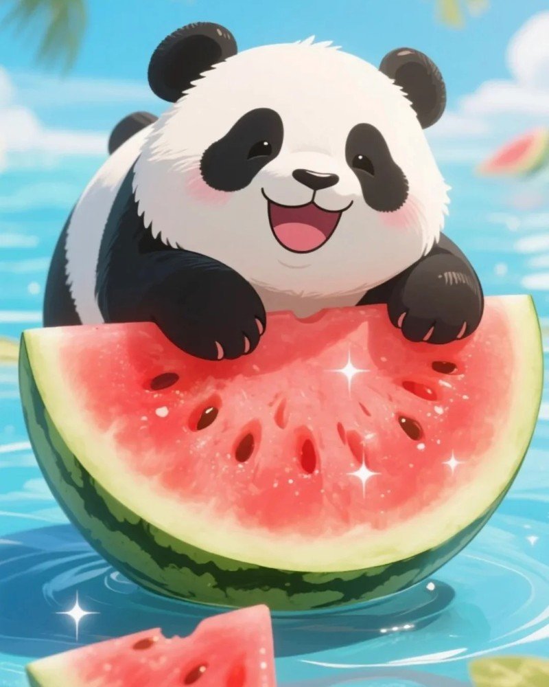 cute panda dp 5