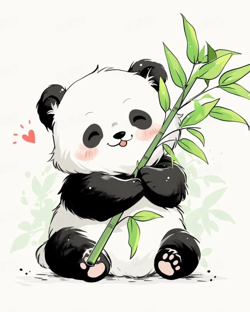 cute panda dp 6