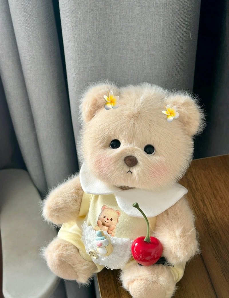 cute teddy dp