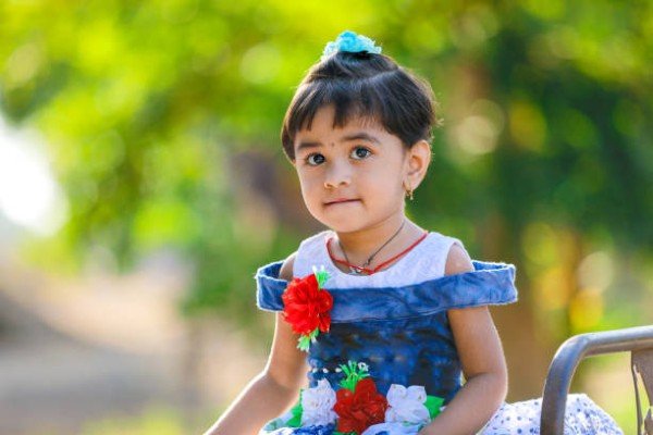 Indian child girl