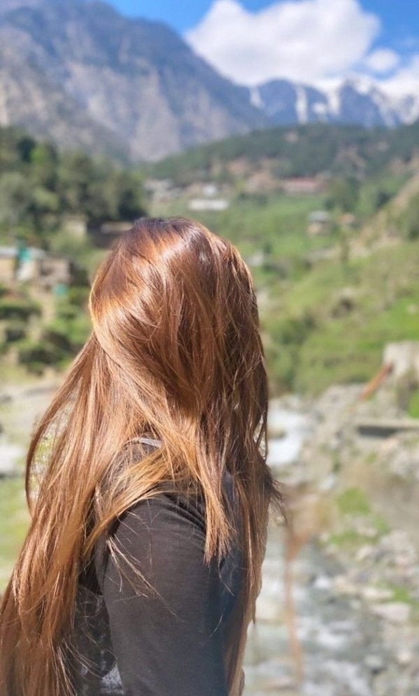 dp for instagram for girl stylish hidden face 22