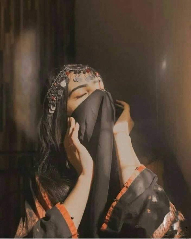 hidden face dp for girls 9