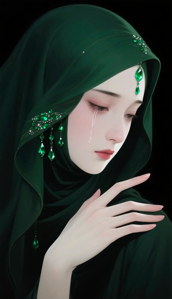 hijab girl dp cartoon 16