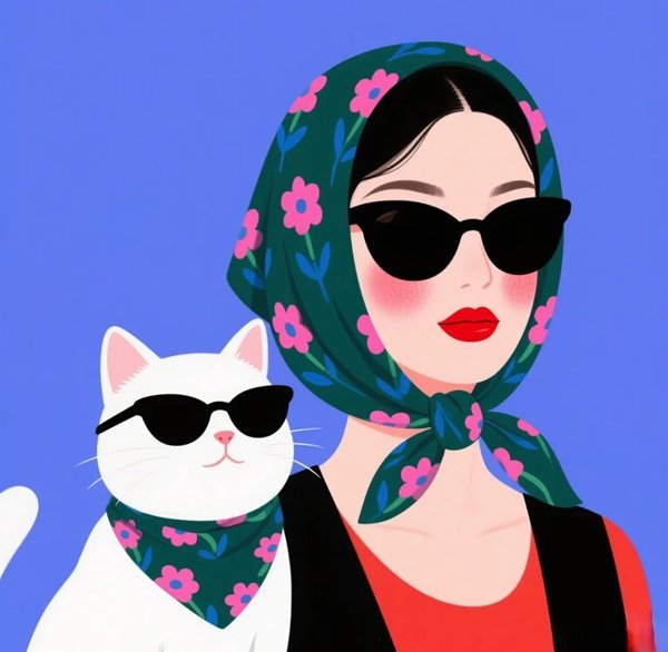 hijab girl dp cartoon 23
