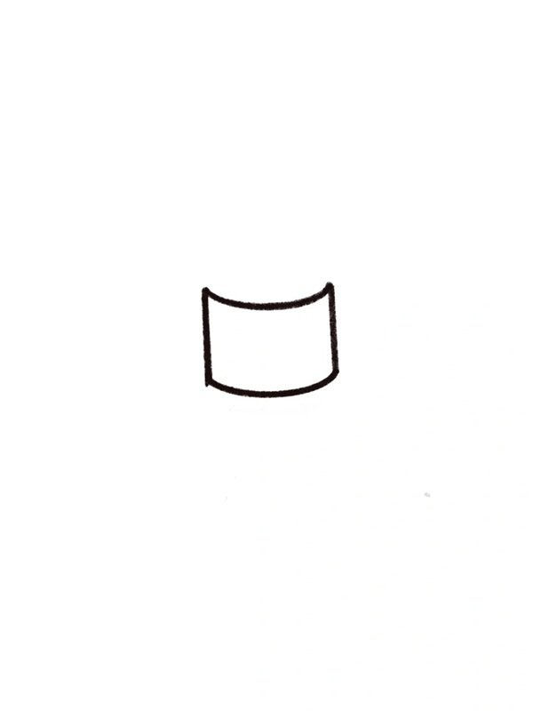 How to draw a bottle of water 1