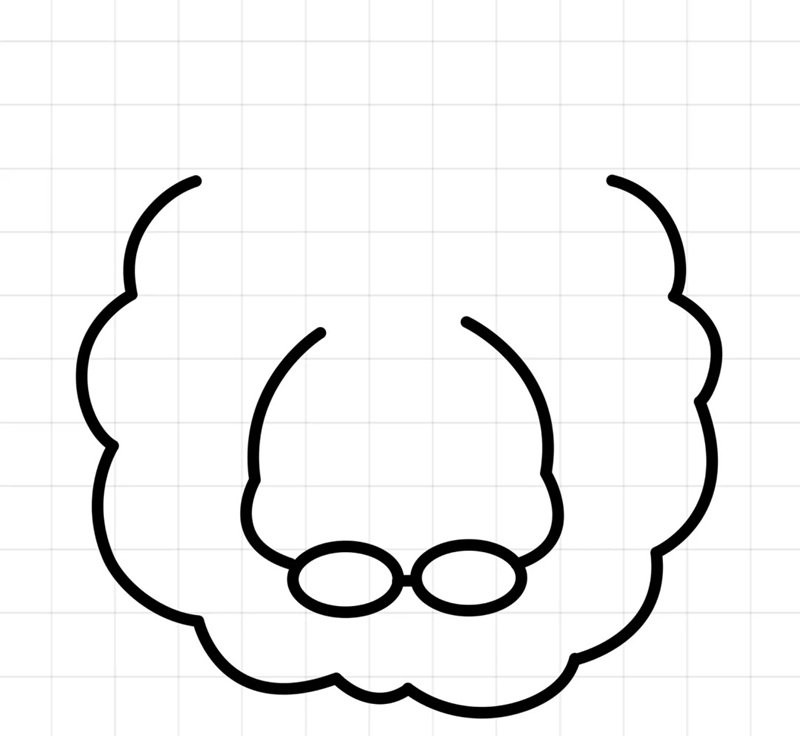 How to draw a christmas wreath 3