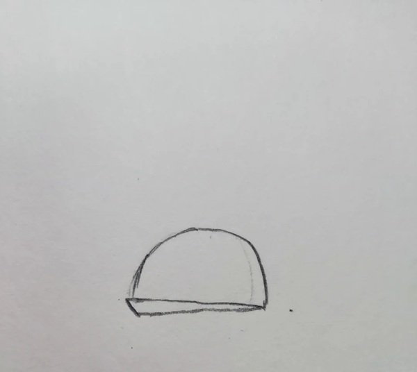 How to draw a helmet 2