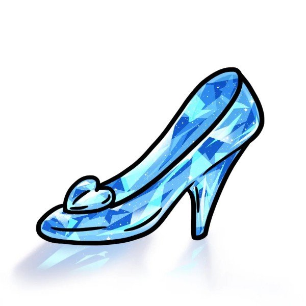 How to draw a high heel shoe step by step