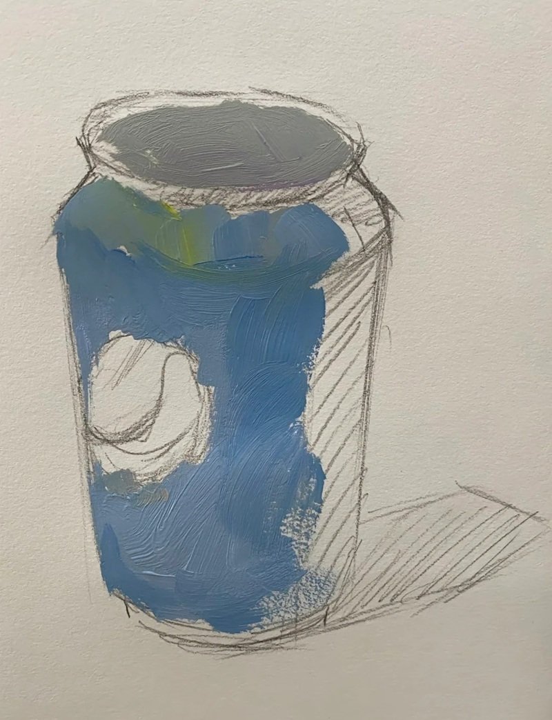 How to draw a soda can easy 3