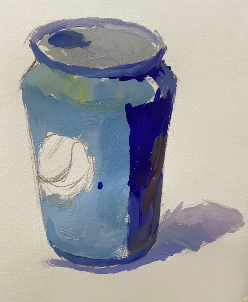 How to draw a soda can easy 4
