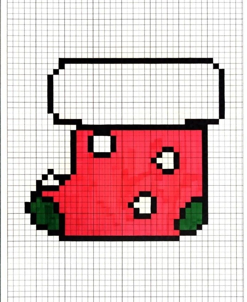 How to draw a stocking for kids 5 