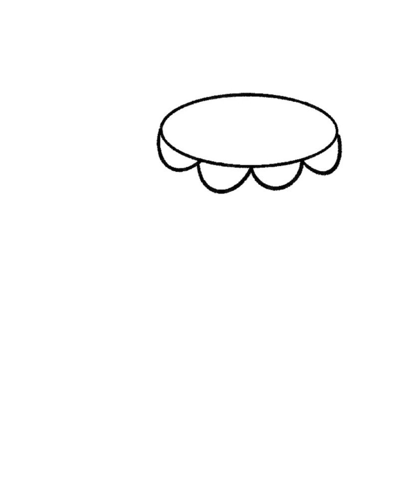 How to draw a stocking step by step  2