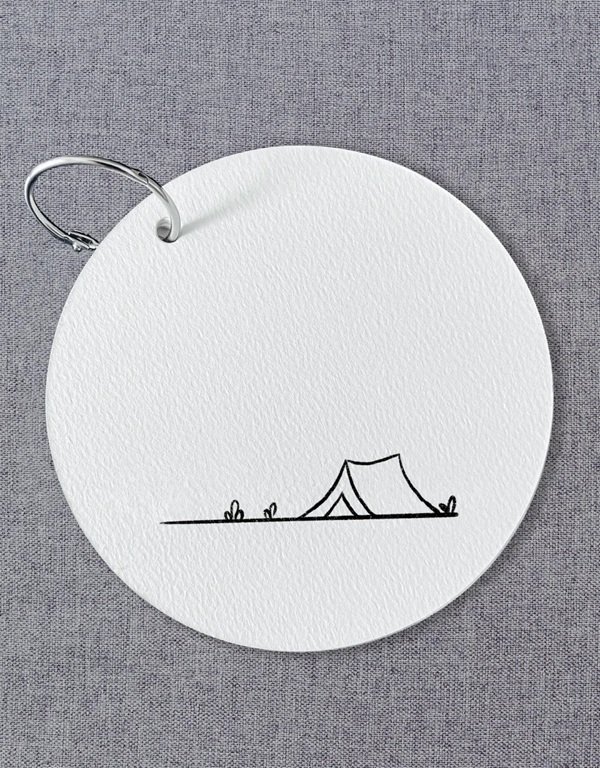 How to draw a tent for kids 3