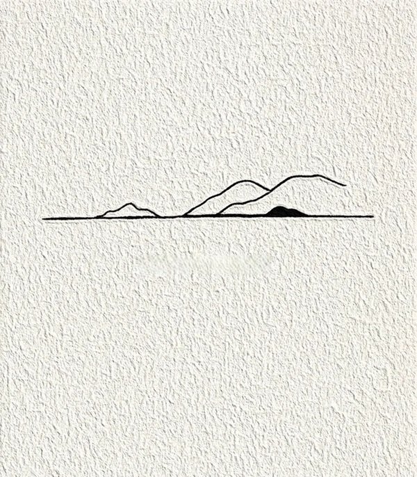 How to draw a tent simple 1