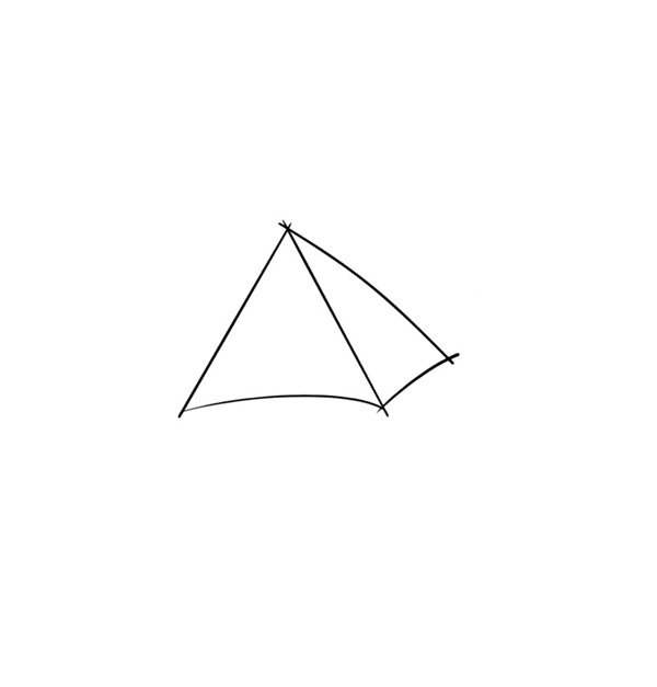 How to draw a tent step by step easy 2