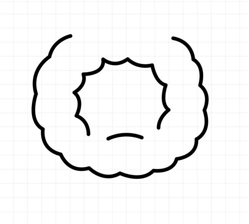 How to draw a wreath 2